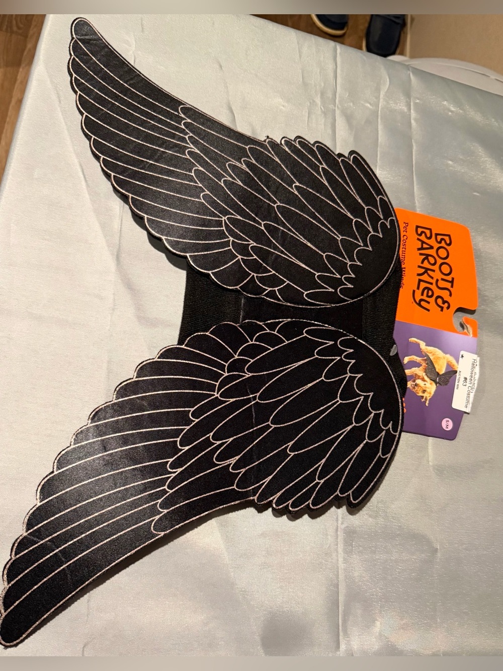 Boots & Barkley Black Pet Wing Costume